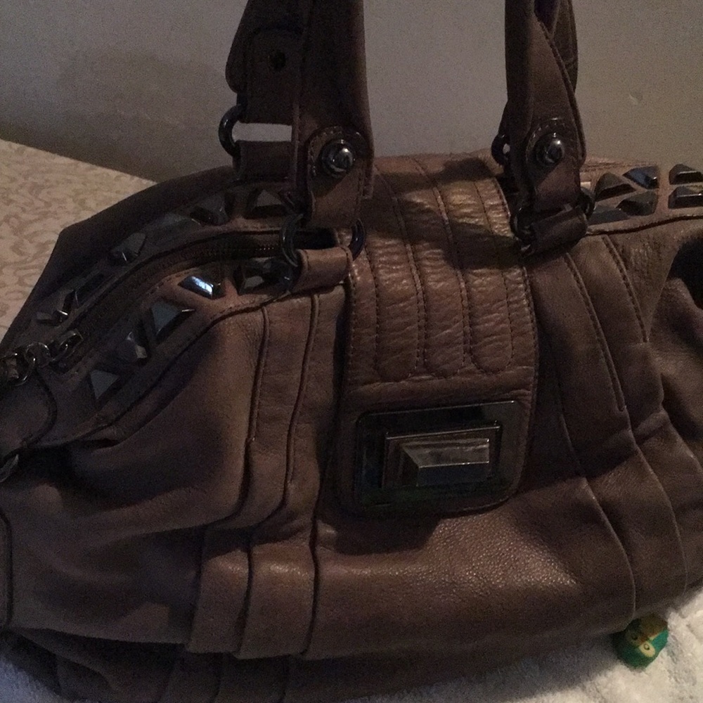 Designer suede Handbag